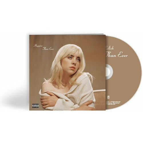 Billie Eilish - Happier Than Ever - Limited Tuck Box CD Vinyl Record Hub
