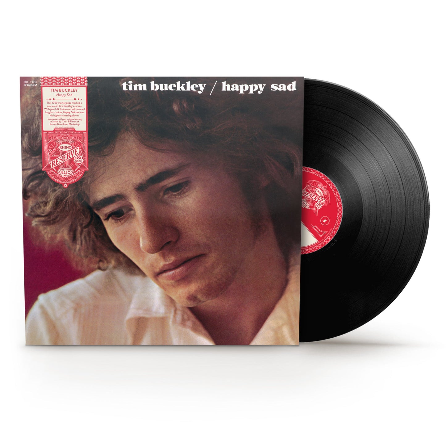Tim Buckley - Happy Sad - Rhino Reserve LP Vinyl Record Hub