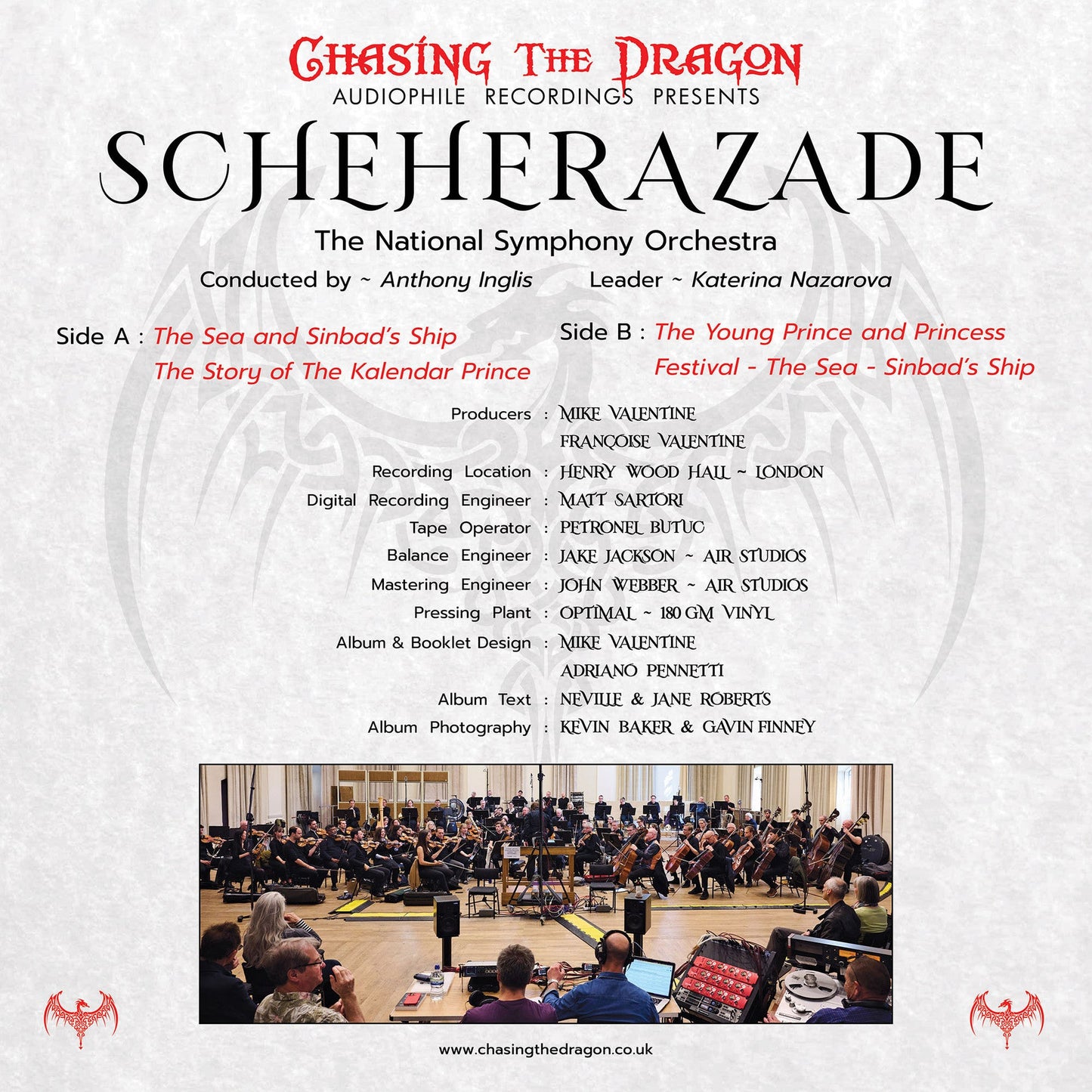 Rimsky-Korsakov, The National Symphony Orchestra - Scheherazade - Import LP Vinyl Record Hub