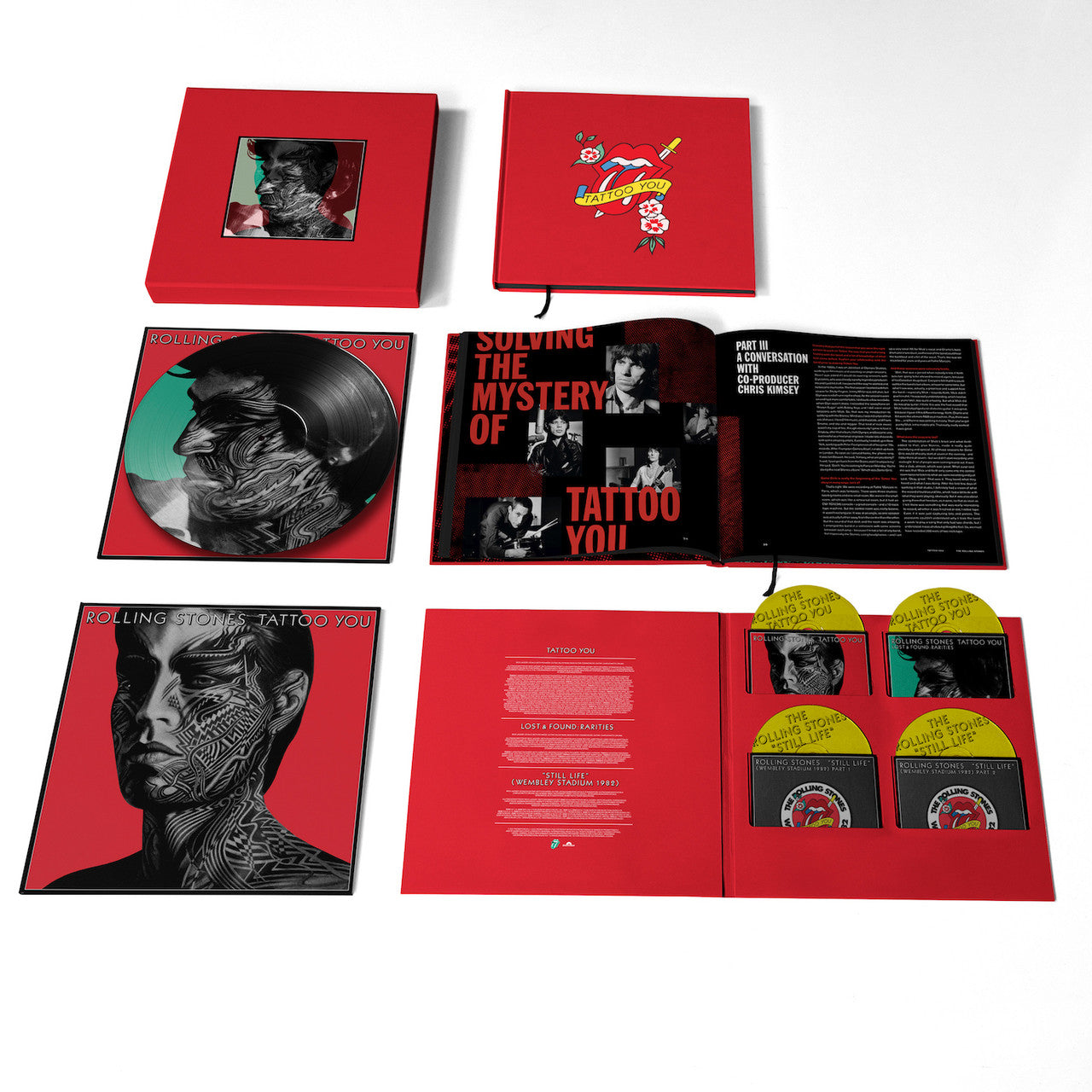 The Rolling Stones - Tattoo You (2021 Remaster) - Deluxe CD Box Set Vinyl Record Hub