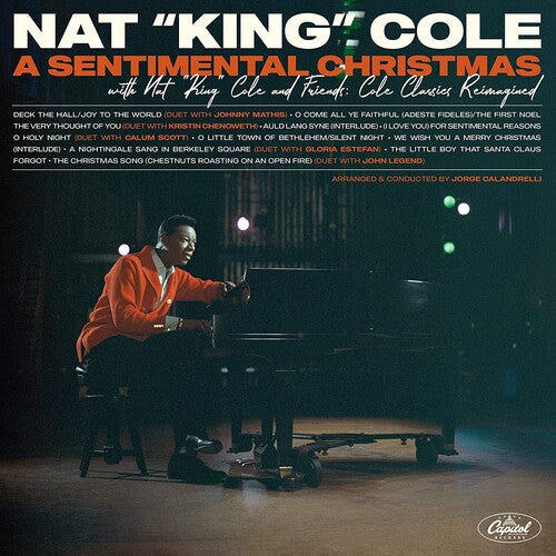 Nat King Cole - A Sentimental Christmas With Nat King Cole And Friends - LP Vinyl Record Hub