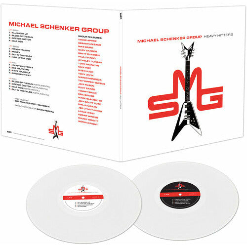 Michael Schenker Group - Heavy Hitters - White LP Vinyl Record Hub