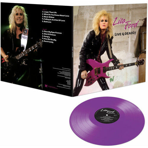 Lita Ford - Live & Deadly - LP Vinyl Record Hub