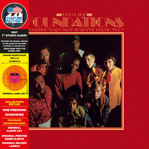 The Foundations -  From The Foundations, Baby Now That I Found You - LP Vinyl Record Hub