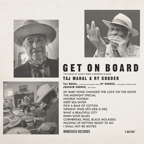 Taj Mahal & Ry Cooder - Get On Board - LP Vinyl Record Hub