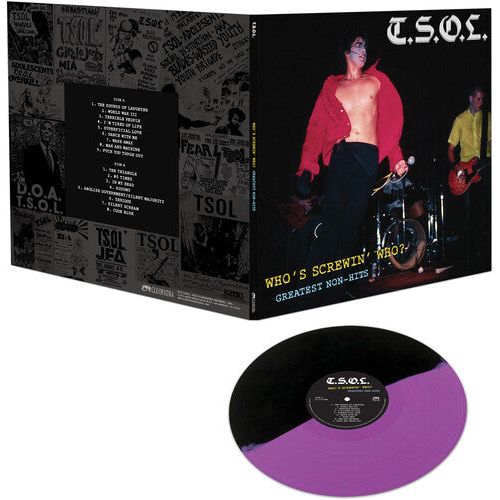 T.S.O.L. - Who's Screwin' Who? Greatest Non-Hits - LP Vinyl Record Hub