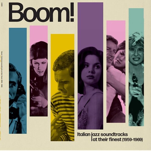 Boom! - Italian Jazz Soundtracks At Their Finest (1959-1969) - LP Vinyl Record Hub