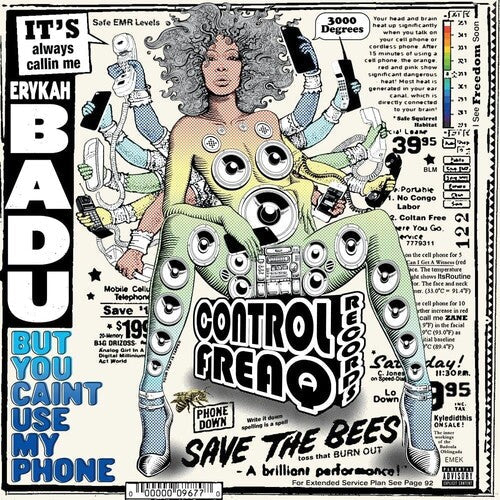 Erykah Badu - But You Caint Use My Phone - LP Vinyl Record Hub