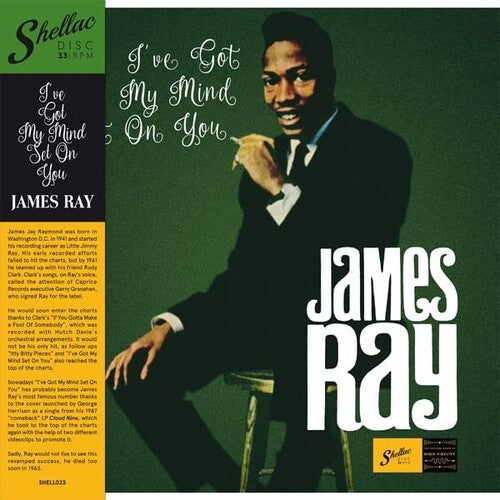 James Ray - I've Got My Mind Set On You - LP Vinyl Record Hub