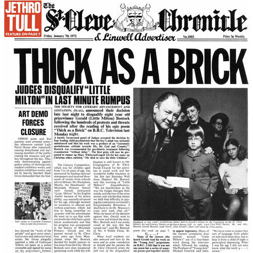 Jethro Tull - Thick As A Brick (50th Anniversary) - LP Vinyl Record Hub