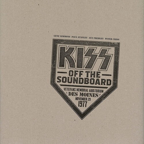 Kiss - Off The Soundboard: Live In Des Moines 1977 - LP Vinyl Record Hub