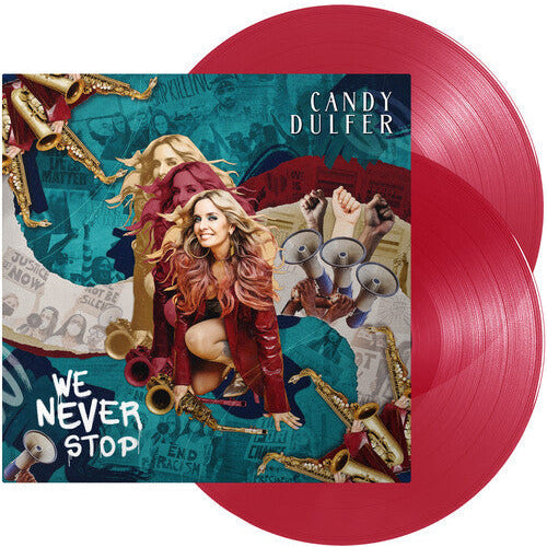 Candy Dulfer -  We Never Stop - LP Red Vinyl Record Hub