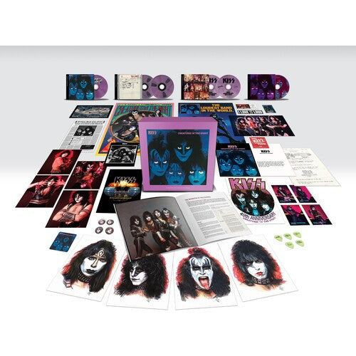 Kiss -  KISS Creatures Of The Night - Super Deluxe 5 CD Blu-ray Box Set Vinyl Record Hub