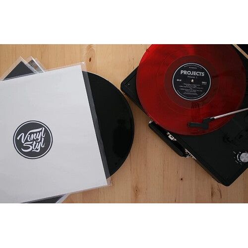 Vinyl Styl - 12 Inch Vinyl Record Outer Sleeve Polyethylene - 50 Count Vinyl LP Hub