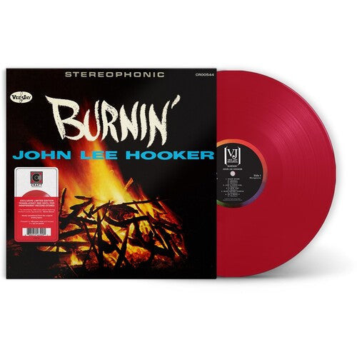 John Lee Hooker - Burnin' - Indie LP (Red) Vinyl Record Hub