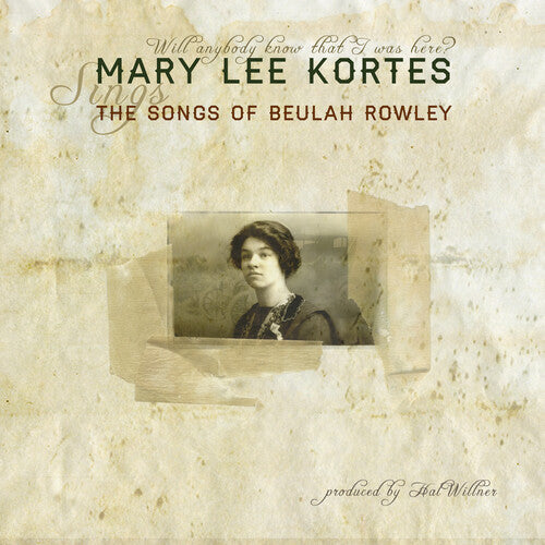 Mary Lee Kortes - The Songs Of Beulah Rowley - RSD LP Vinyl Record Hub