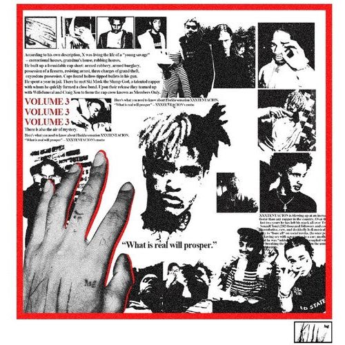 XxxTentacion - XxxTentacion Presents: Members Only Vol. 3 - LP Vinyl Record Hub