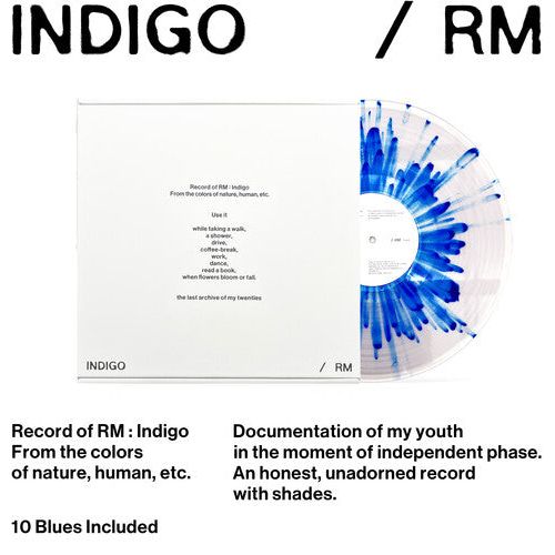 RM (BTS) - Indigo - LP Vinyl Record Hub