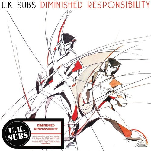 UK Subs - Diminished Responsibility - Import LP Vinyl Record Hub