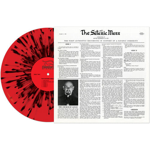 Anton Lavey - Satanic Mass - LP Vinyl Record Hub