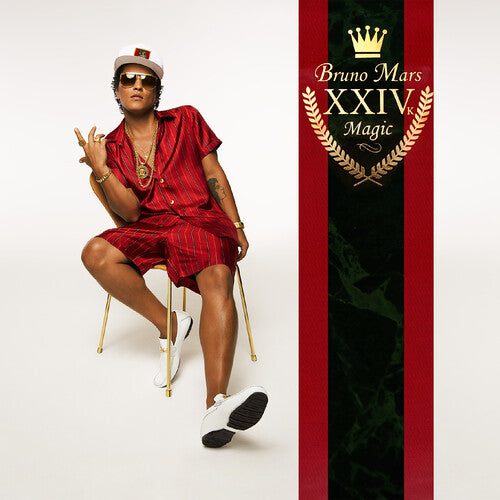 Bruno Mars - 24K Magic - Clear Vinyl LP Vinyl Record Hub