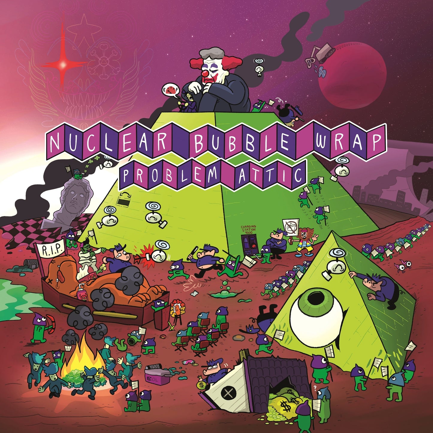 Nuclear Bubble Wrap - Problem Attic - Indie LP Vinyl Record Hub