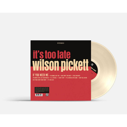 Wilson Pickett - It's Too Late - Indie LP Vinyl Record Hub