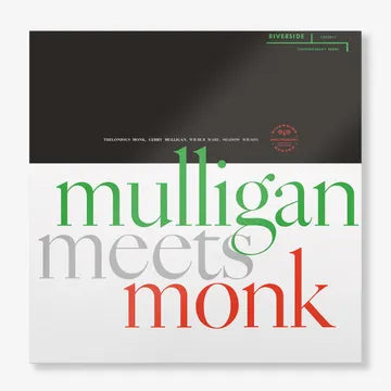 Gerry Mulligan & Thelonious Monk - Mulligan Meets Monk - RSD LP Vinyl Record Hub