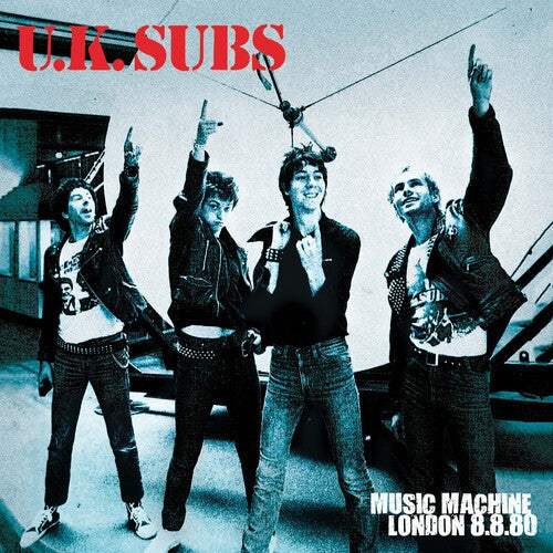 UK Subs - Music Machine London 8-8-80 - LP Vinyl Record Hub