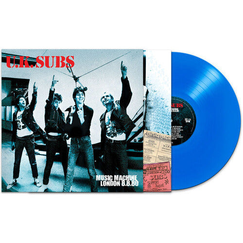 UK Subs - Music Machine London 8-8-80 - LP Vinyl Record Hub