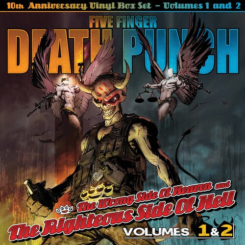 Five Finger Death Punch - The Wrong Side Of Heaven And The Righteous Side Of Hell Volumes 1 & 2 - Box Set LP Vinyl Record Hub