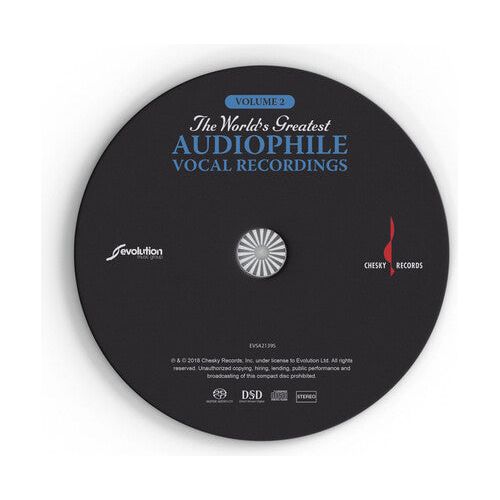 Various Artists - The World's Greatest Audiophile Vocal Recordings Volume 2 - SACD Vinyl Record Hub
