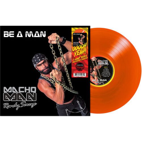 Macho Man Randy Savage - Be a Man - LP Vinyl Record Hub