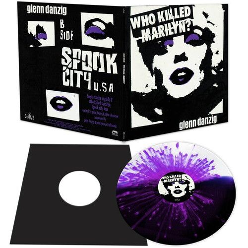 Glenn Danzig - Who Killed Marilyn? - Splatter 45rpm 12" Vinyl Record Hub