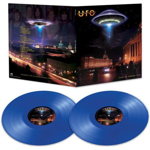 UFO - Live In Vienna 1998 - Blue LP Vinyl Record Hub