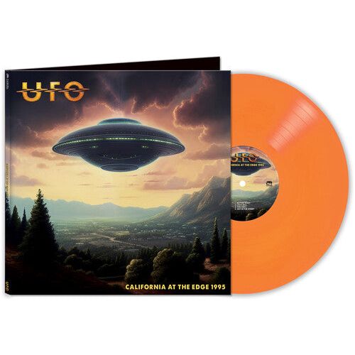 UFO - California At The Edge 1995 - Orange LP Vinyl Record Hub