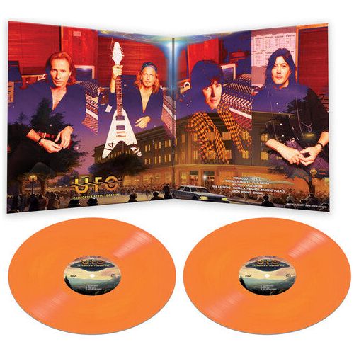 UFO - California At The Edge 1995 - Orange LP Vinyl Record Hub