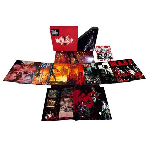 W.A.S.P. - The 7 Savage 1984-1992 - Second Edition - 8LP Box Set Vinyl Record Hub