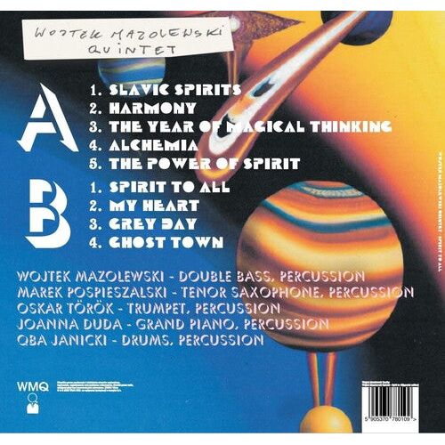 Wojtek Mazolewski Quintet - Spirit To All - RSD LP Vinyl Record Hub
