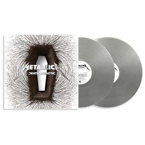 Metallica - Death Magnetic - 'Magnetic Silver' Import LP Vinyl Record Hub