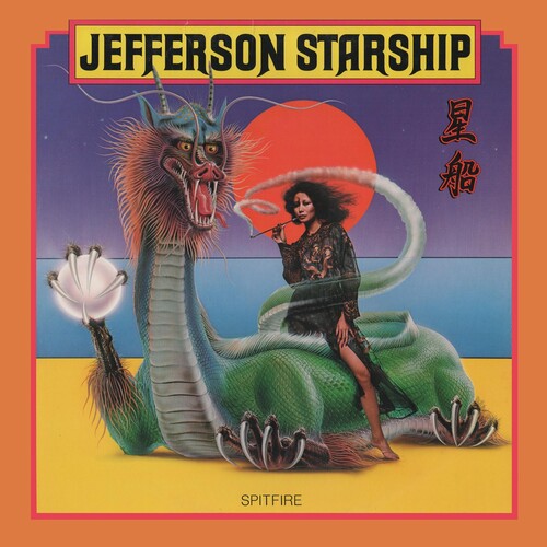 Jefferson Starship - Spitfire - Yellow LP Vinyl Record Hub