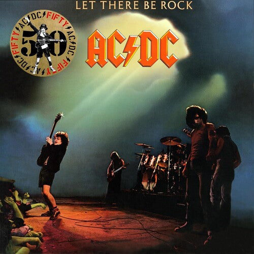 AC/DC - Let There Be Rock: 50th Anniversary Gold - LP Vinyl Record Hub
