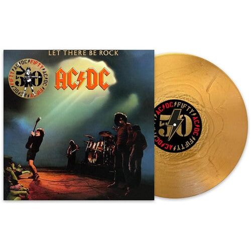 AC/DC - Let There Be Rock: 50th Anniversary Gold - LP Vinyl Record Hub