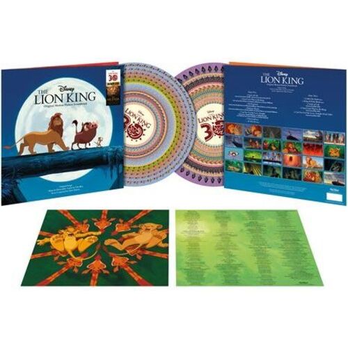 Lion King: 30th Anniversary (Original Soundtrack) - Limited Zoetrope Picture Disc LP Vinyl Record Hub