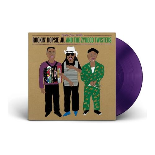 Rockin' Dopsie Jr. & The Zydeco Twisters - More Fun with Rockin' Dopsie Jr. & The Zydeco Twisters - LP Vinyl Record Hub
