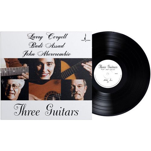 Larry Coryell, Badi Assad, John Abercrombie - Three Guitars - LP Vinyl Record Hub