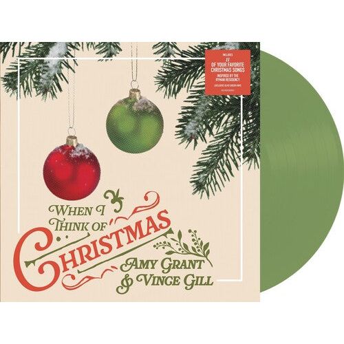 Amy Grant & Vince Gill - When I Think Of Christmas - LP Vinyl Record Hub