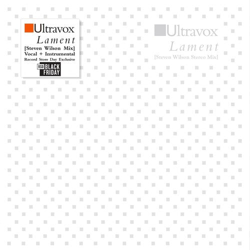 Ultravox - Lament (Steven Wilson Stereo Mix) - RSD CD Vinyl Record Hub