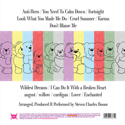 Rockabye Baby - Lullaby Renditions Of Taylor Swift Vol. 2 - LP Vinyl Record Hub