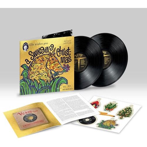 Ella Fitzgerald - Ella Wishes You A Swinging Christmas (Deluxe Edition) - LP Vinyl Record Hub